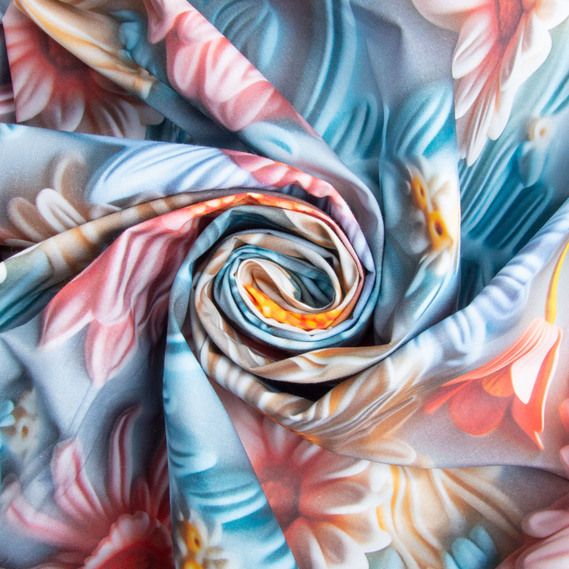 Ткань бязь ранфорс 5D для постельного белья, хлопок 125 гр/м2 240 см натуральная, постельная ткань, ткань для простыней, пододеяльников, наволочек 173 Поліна, фото 1