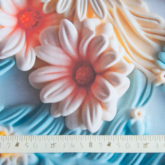 Ткань бязь ранфорс 5D для постельного белья, хлопок 125 гр/м2 240 см натуральная, постельная ткань, ткань для простыней, пододеяльников, наволочек 173 Поліна, фото 5