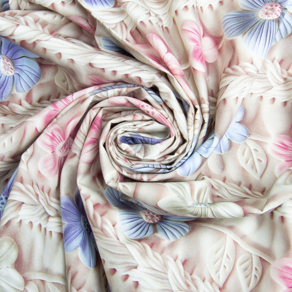 Ткань бязь ранфорс 5D для постельного белья, хлопок 125 гр/м2 240 см натуральная, постельная ткань, ткань для простыней, пододеяльников, наволочек 163 Дівування, фото 1