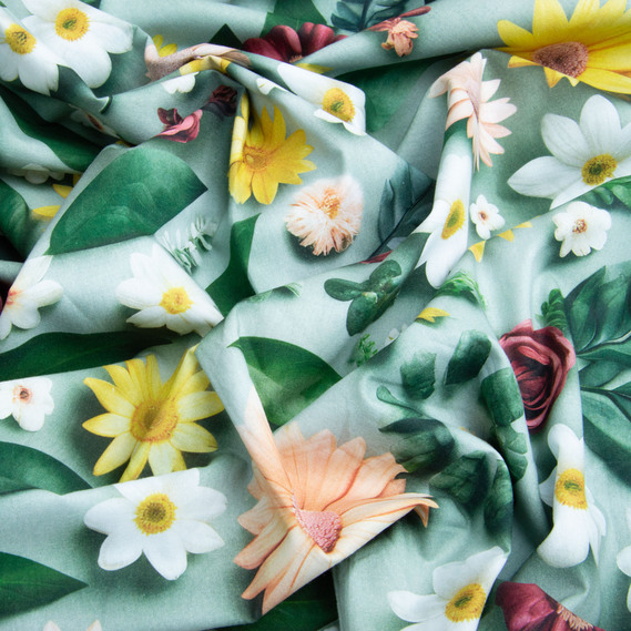 Ткань бязь ранфорс 5D для постельного белья, хлопок 125 гр/м2 240 см натуральная, постельная ткань, ткань для простыней, пододеяльников, наволочек Ольвія, фото 3