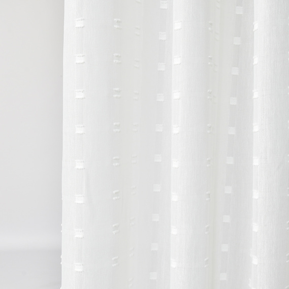 Тканина тюль рогожка Белуно 300 см 155 гр/м2, тюлева тканина, тканина для тюлю, вуаль, гардини, гардинна тканина V-01 ekru, фото 2