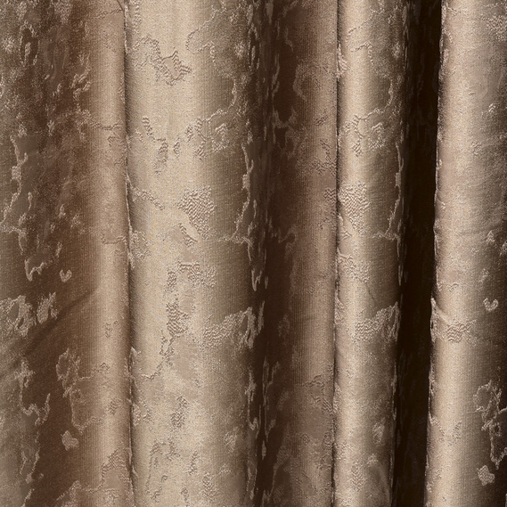 Ткань портьерная жаккардовая Тина 290 см 245 гр/м2, шторная ткань, ткань для штор, шторы, портьеры, гардины, ткань гардинная V-4501 какао, фото 2