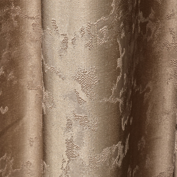 Ткань портьерная жаккардовая Тина 290 см 245 гр/м2, шторная ткань, ткань для штор, шторы, портьеры, гардины, ткань гардинная V-4501 какао, фото 3