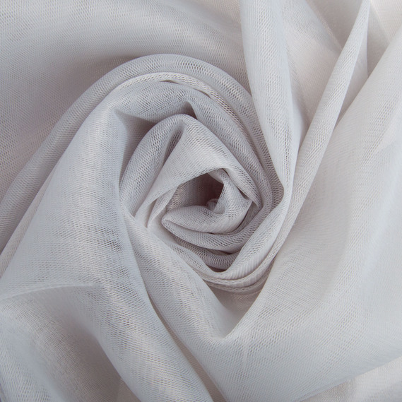 Tulle fabric, 3.0 meters, Euro style V-H119 попіл, фото 1