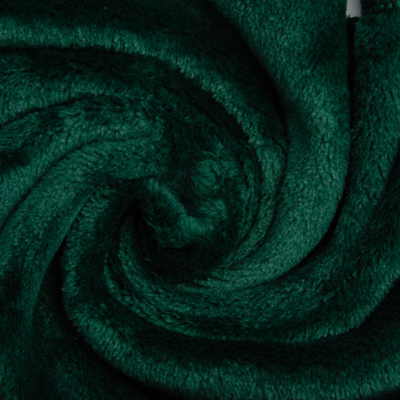 Плед покрывало велсофт 170х210 см супер мягкий с вышивкой рождественской смарагд печиво, фото 3