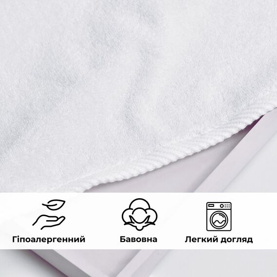 Полотенце махровое 70х140 см пл 550 гр/м2 банное натуральное хлопок отельное, фото 5