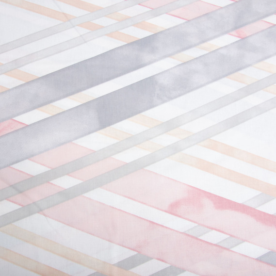 Ranfors coarse calico fabric 8.28909/24 Ромб рожева, фото 2