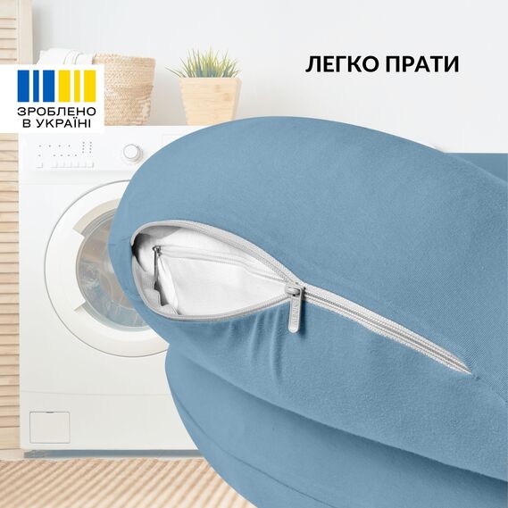 Feeding Pillow "Couch" 60x70x16 cm cotton hypoallergenic fiber м`ята, фото 6
