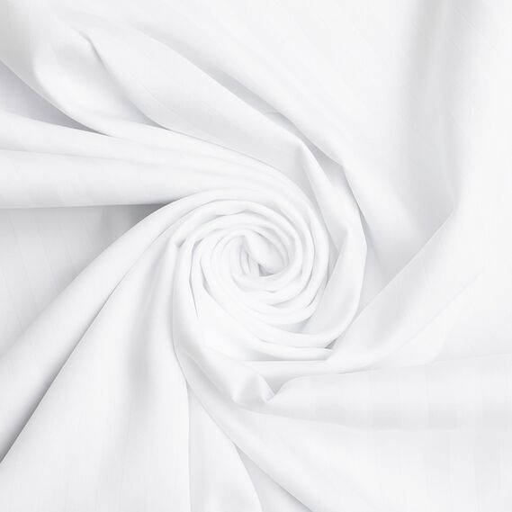 Тканина сатин страйп 1 см 240 см 130 г/м2 300 ТС натуральна бавовна преміум якість для постільної білизни, покривал, декору, фото 5