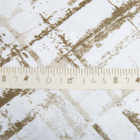 Ткань бязь ранфорс для постельного белья, хлопок, 130 гр/м2, 240 см M03172/12 Мариво беж, фото 5