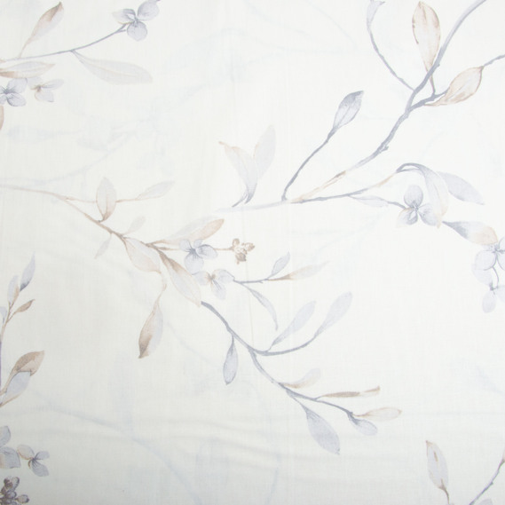 Ткань бязь ранфорс для постельного белья, хлопок, 130 гр/м2, 240 см 8,29518/55 Весна крем, фото 2