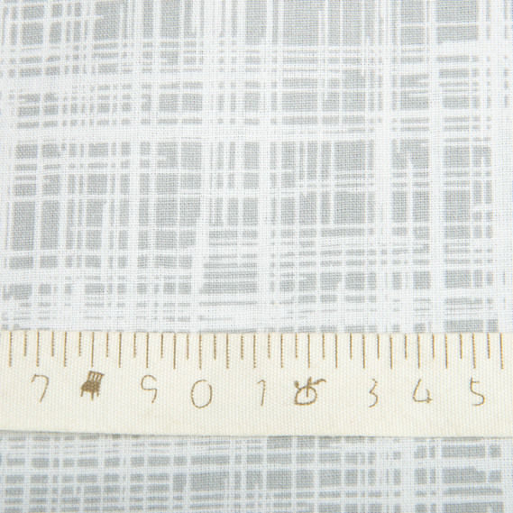 Ткань бязь ранфорс для постельного белья, хлопок, 130 гр/м2, 240 см 1,29775/94 Метелиця сіра, фото 5