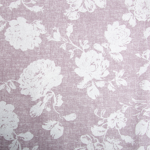Ткань бязь ранфорс для постельного белья, хлопок, 130 гр/м2, 240 см 3,28997/16 Троянди на ліловому, фото 2