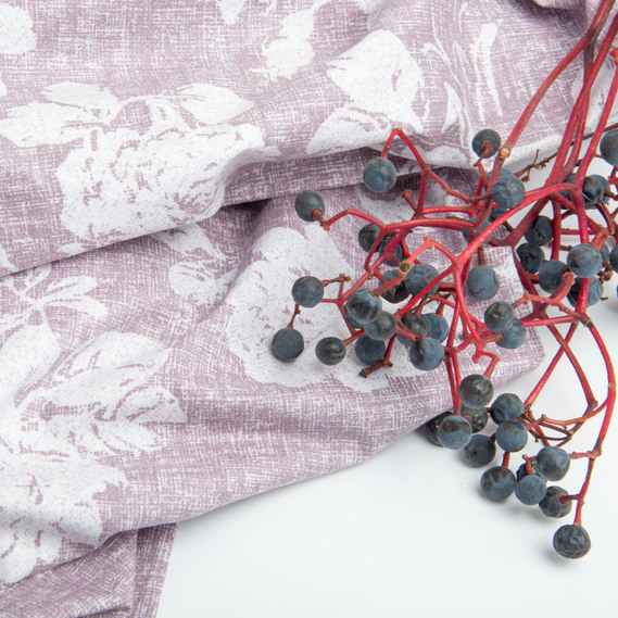 Ткань бязь ранфорс для постельного белья, хлопок, 130 гр/м2, 240 см 3,28997/16 Троянди на ліловому, фото 4