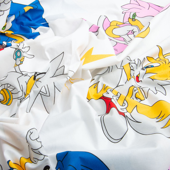 Ткань бязь ранфорс для постельного белья, хлопок, 130 гр/м2, 240 см 10090-01 Sonic, фото 4