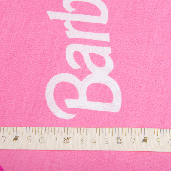 Ткань бязь ранфорс для постельного белья, хлопок, 130 гр/м2, 240 см 25080075/8 Барбі рожева, фото 5