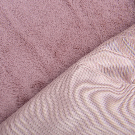 Ткань искусственный мех Кролик Крош 150 см 380 гр/м2, для одежды, шуб, жилетов и интерьерного декора фрез, фото 2