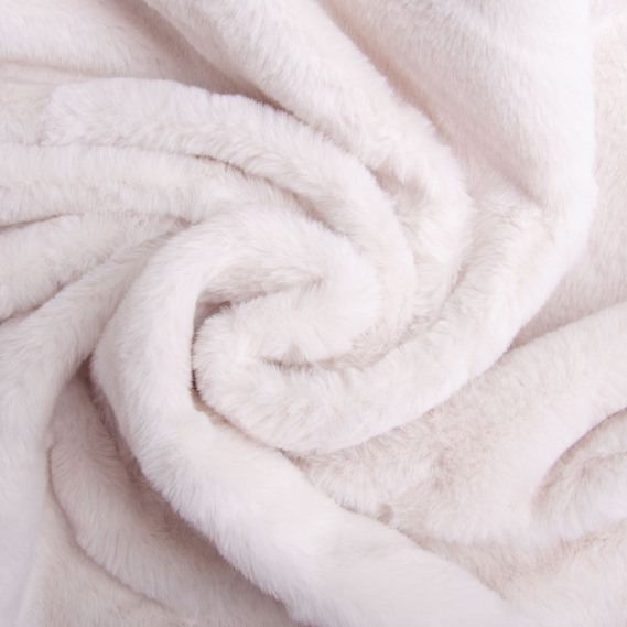 Ткань искусственный мех Кролик Крош 150 см 380 гр/м2, для одежды, шуб, жилетов и интерьерного декора пастель, фото 1