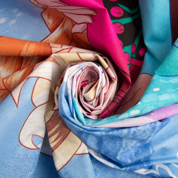 Тканина бязь ранфорс для постільної білизни, бавовна, 130 гр/м2, 240 см 25090918/3 Ельза, фото 1