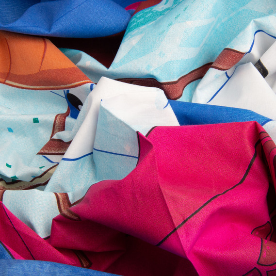 Тканина бязь ранфорс для постільної білизни, бавовна, 130 гр/м2, 240 см 25090918/3 Ельза, фото 3