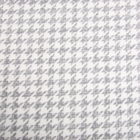 Cotton flannel fabric, 240 cm wide 170 g/m2 soft fabric suitable for bedding and baby swaddles 4.28656/8 Лапка сіра, фото 2