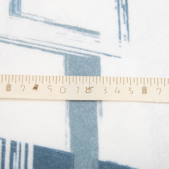 Cotton flannel fabric, 240 cm wide 170 g/m2 soft fabric suitable for bedding and baby swaddles 5.28951/45 Графіка сіра, фото 5