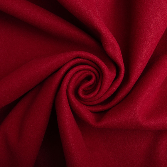 Ткань пальтовая Флоренс 150 см 360 гр/м2, плотная ткань для верхней одежды, пальто и курток бордо, фото 1