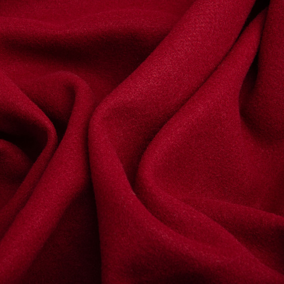 Ткань пальтовая Флоренс 150 см 360 гр/м2, плотная ткань для верхней одежды, пальто и курток бордо, фото 2