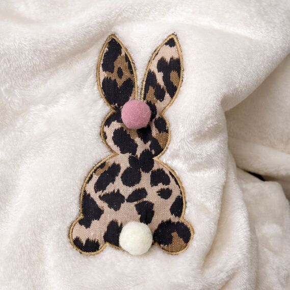 Velsoft blanket 170х210 cm, super soft, with  embroidery молоко, фото 6