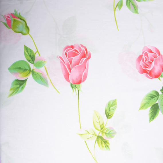 Ткань бязь ранфорс для постельного белья, хлопок, 125 гр/м2, 220 см R-7880 Глорія, фото 2