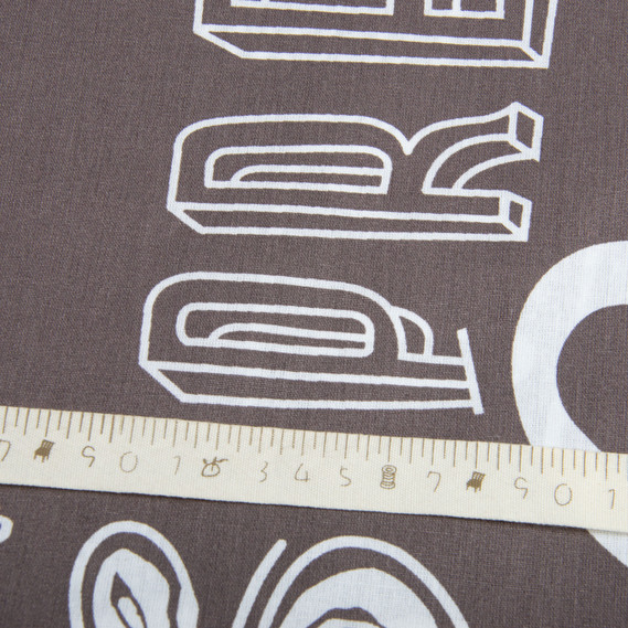 Ткань бязь ранфорс для постельного белья, хлопок, 125 гр/м2, 220 см R-81258 А Latte комп., фото 5