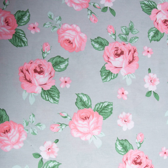 Тканина бязь ранфорс для постільної білизни, бавовна,  125 гр/м2, 220 см R-202405 Розана, фото 2