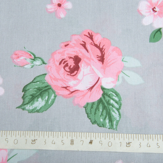 Тканина бязь ранфорс для постільної білизни, бавовна,  125 гр/м2, 220 см R-202405 Розана, фото 5