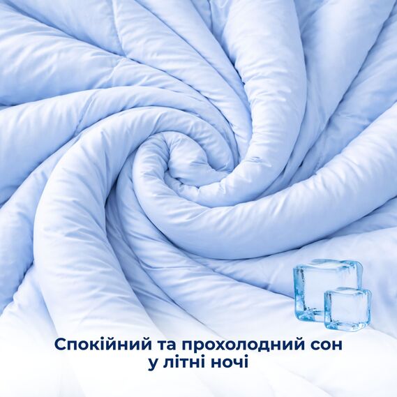 Summer Cooling Comforter 140х210 cm IDEIA for Hot Sleepers and Night Sweats, Breathable, Soft, Lightweight, Silky Smooth, фото 8