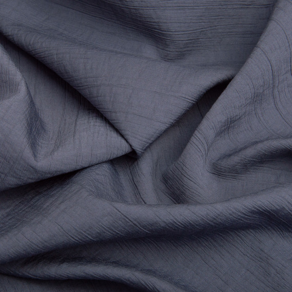 Dress Fabric Viscose Crêpe 135 gsm 150 cm for dresses, suits, and accessories т/сіра, фото 2