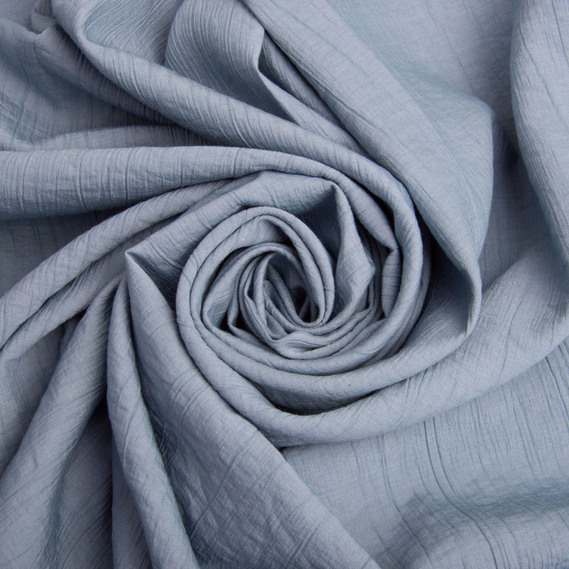 Dress Fabric Viscose Crêpe 135 gsm 150 cm for dresses, suits, and accessories сіра, фото 1