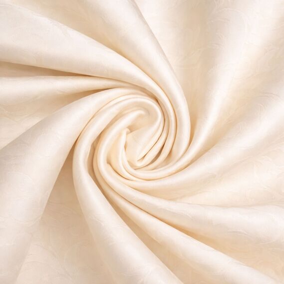 Тканина декоративна Hotel Line 220 гр/м2 330 см жакард професійна для скатертин та серветок крем , фото 1