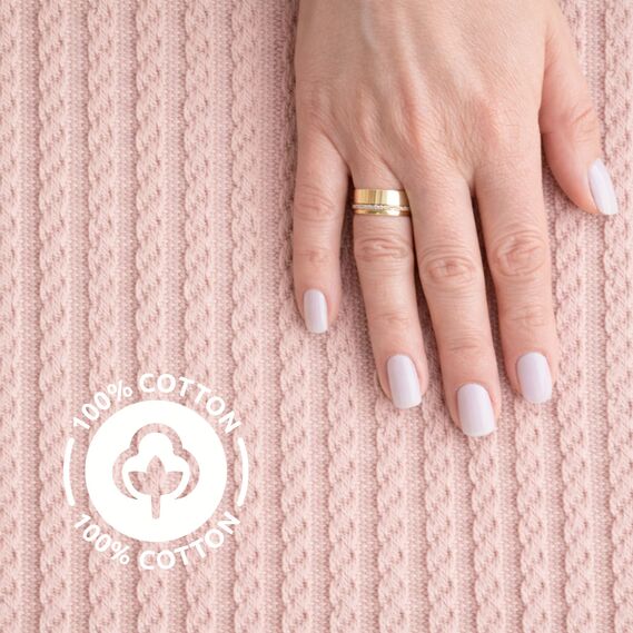 Плед простынь 220х235 см, хлопок, для кровати, дивана, пляжа, натуральный пудра, фото 2