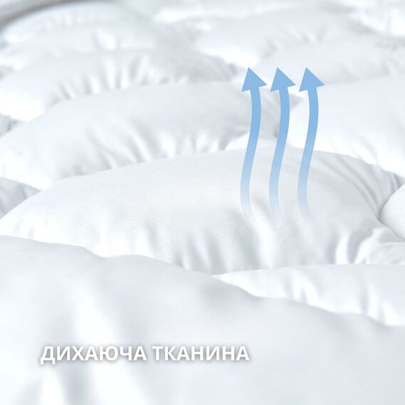 Одеяло детское в кроватку 100х135 см Soft PAPAELLA искусственный пух, антиаллергенное, супер мягкое теплое біла, фото 7