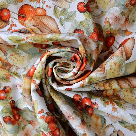 Christmas tablecloth 140x170 cm with water-repellent impregnation лимонад, фото 6