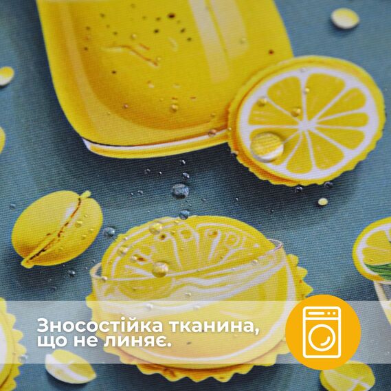 Скатерть с защитой от пятен IDEIA 140х170 см хлопок, Teflon эффект лимонад, фото 6
