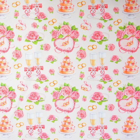 Тканина Панама бавовна 180 см 235 гр/м2 з водовідштовхувальним просоченням, для скатертин, штор, декору весільна, фото 4