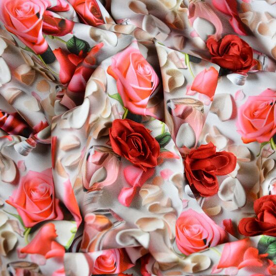 Decorative fabric with water-repellent impregnation парфум троянда, фото 3