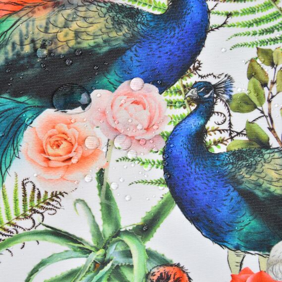 Decorative fabric with water-repellent impregnation птахи в саду, фото 6