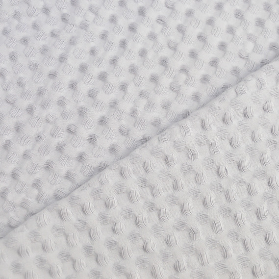 Waffle fabric Pike Tencel 240 cm wide 240 g/m2, natural, dense, absorbent fabric suitable for towels сірий, фото 3