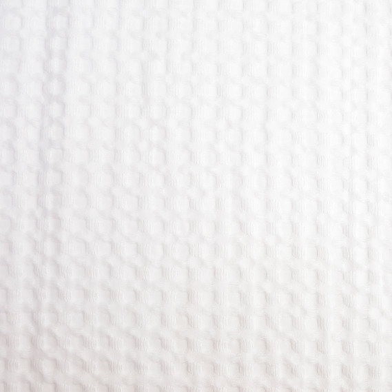 Waffle fabric Pike Tencel 240 cm wide 240 g/m2, natural, dense, absorbent fabric suitable for towels білий, фото 2