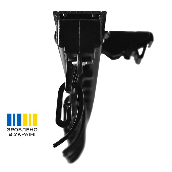 Карниз потолочный 3 м IDEIA одинарный алюминиевый, комплект с бегунками и крючками, для штор чорний, фото 7