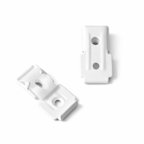 Карниз потолочный 3,5 м IDEIA одинарный алюминиевый, комплект с бегунками и крючками, для штор білий, фото 10