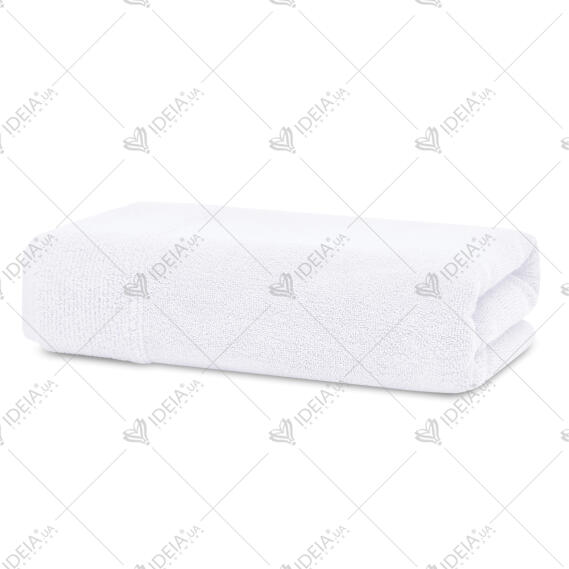 Terry Bath Towel 100х150 cm, 600 GSM, for Body and Sauna, 100% Cotton білий, фото 4