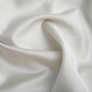 Тканина костюмна атласна Scarlett, 140 см, 495 гр/м2, для одягу, плаття, костюмів, спідниць крем, фото 2
